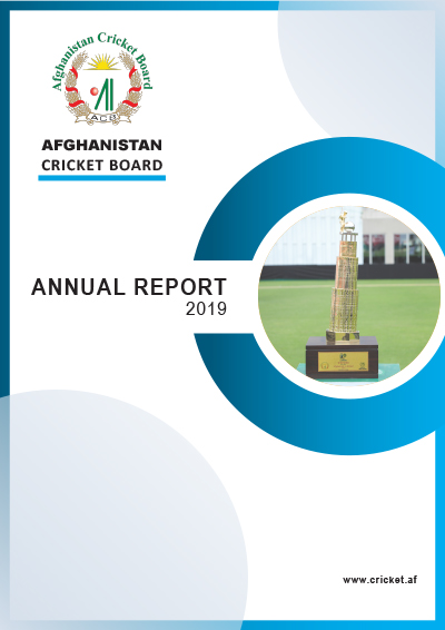 Afghan Cricket | Annual Report | 2019