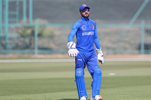 Ikram Alikhil took a solitary catch during the game against Sri Lanka A