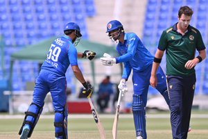 Sediqullah Atal (52) and Zubaid Akbari (76) shared 93 runs between them only in 11 overs