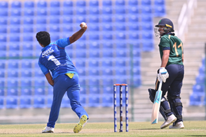Farmanullah Safi (2/37) picked up two wickets against the Ireland Wolves