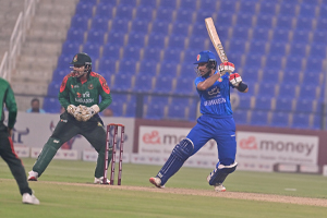 رحمت شاه زرمتی در بازی نخست یکروزه بین المللی پنجاه دوش کسب نمود