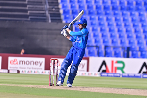 Sediqullah Atal pulls one through on-side