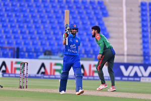 Ibrahim Zadran scored 95 runs in the second ODI