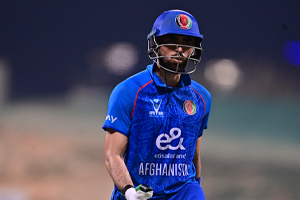 Ibrahim Zadran scored 95 runs for the second time in the series and fell 5 runs short of his century in the third ODI