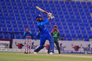 Mohammad Nabi played a crucial cameo in the third ODI