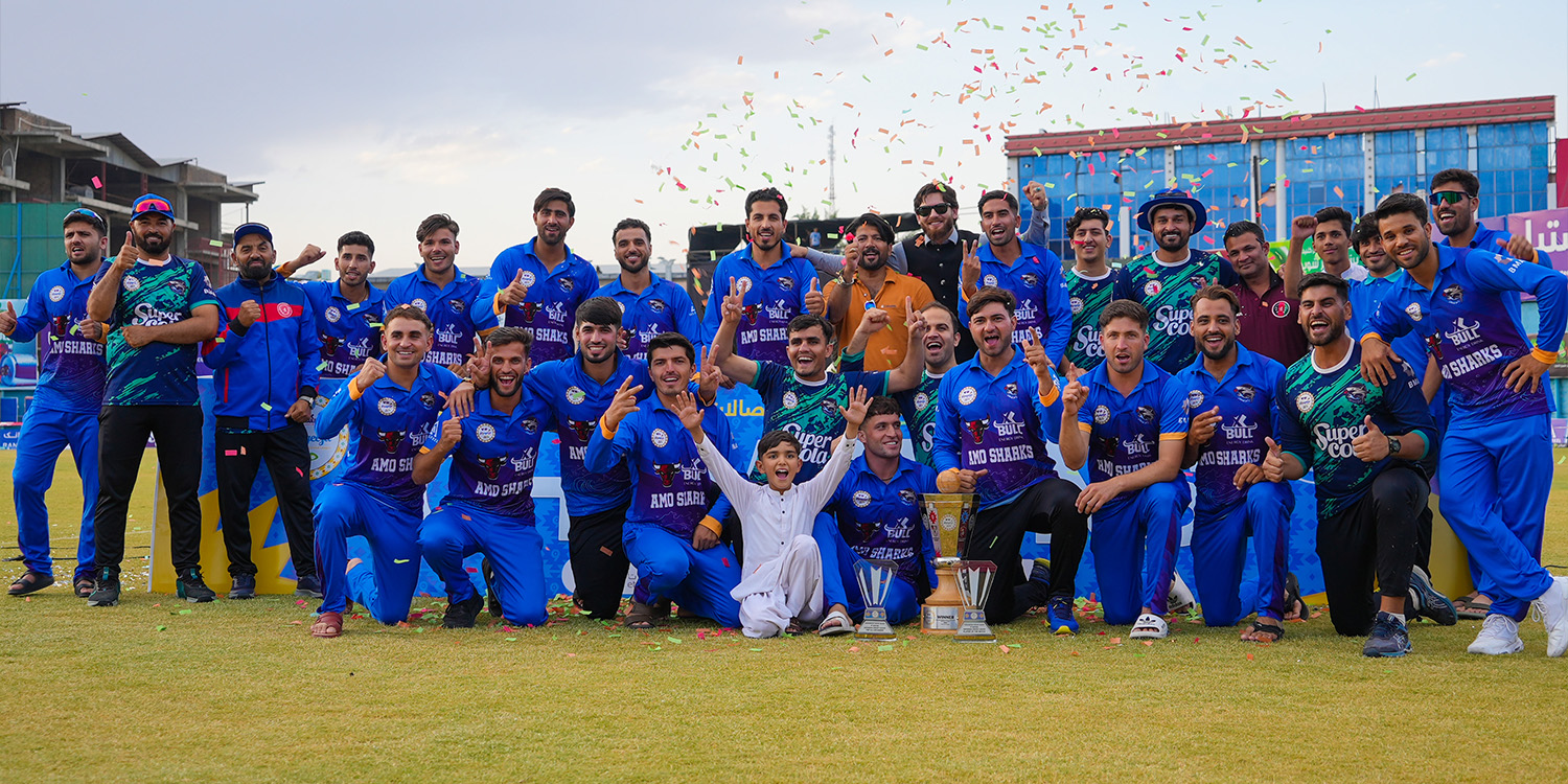 Amo Sharks Win the X-Bull Energy Shpageeza Cricket League 2024, Presented by Etisalat
