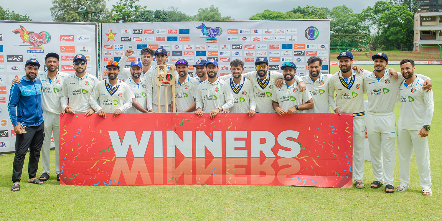 Afghanistan Register 1-0 Test Series Victory over Zimbabwe