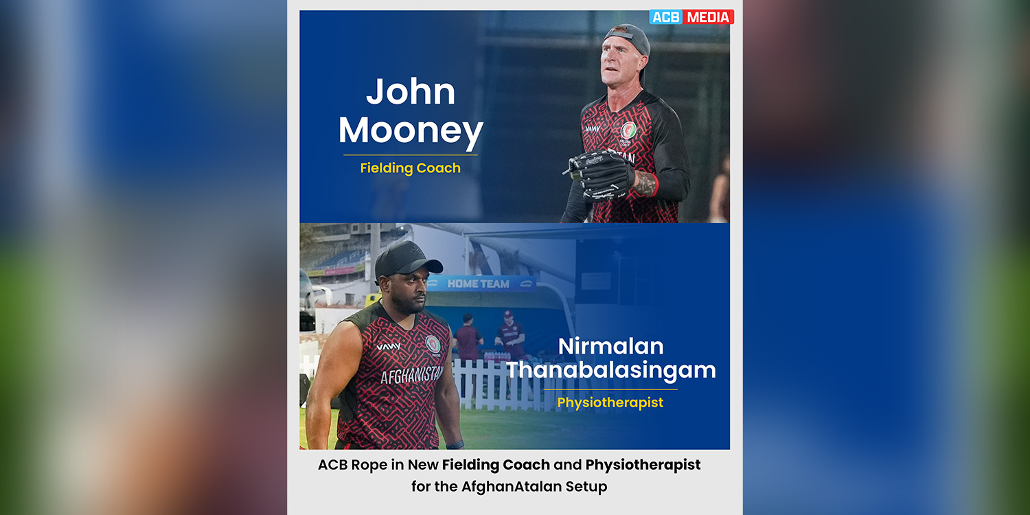 ACB Rope in New Fielding Coach and Physiotherapist for the AfghanAtalan Setup