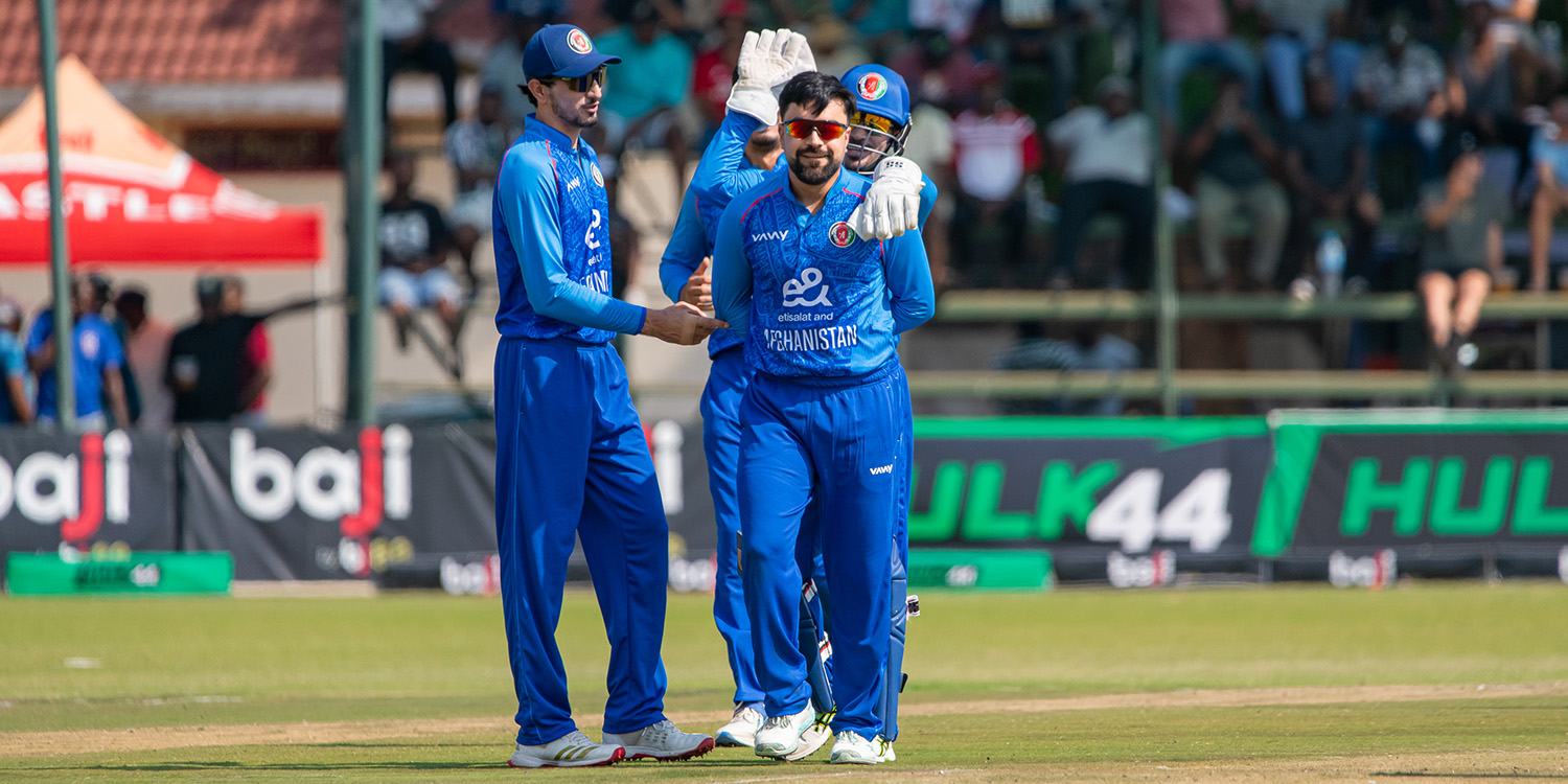 Afghanistan completed a 7-wicket victory to bag the series with one game to spare