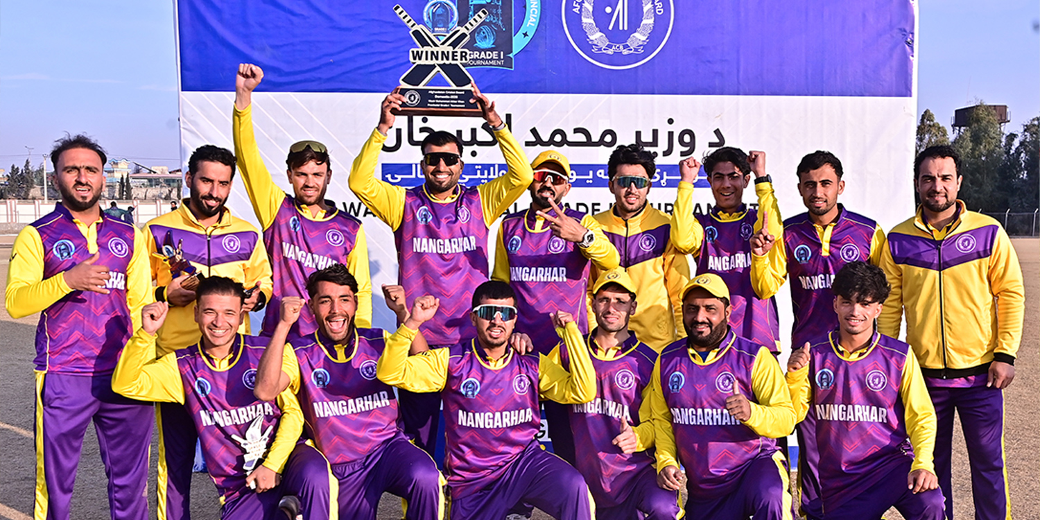 Nangarhar Wins the Title of WAK Grade 1 Provincial Tournament 2026