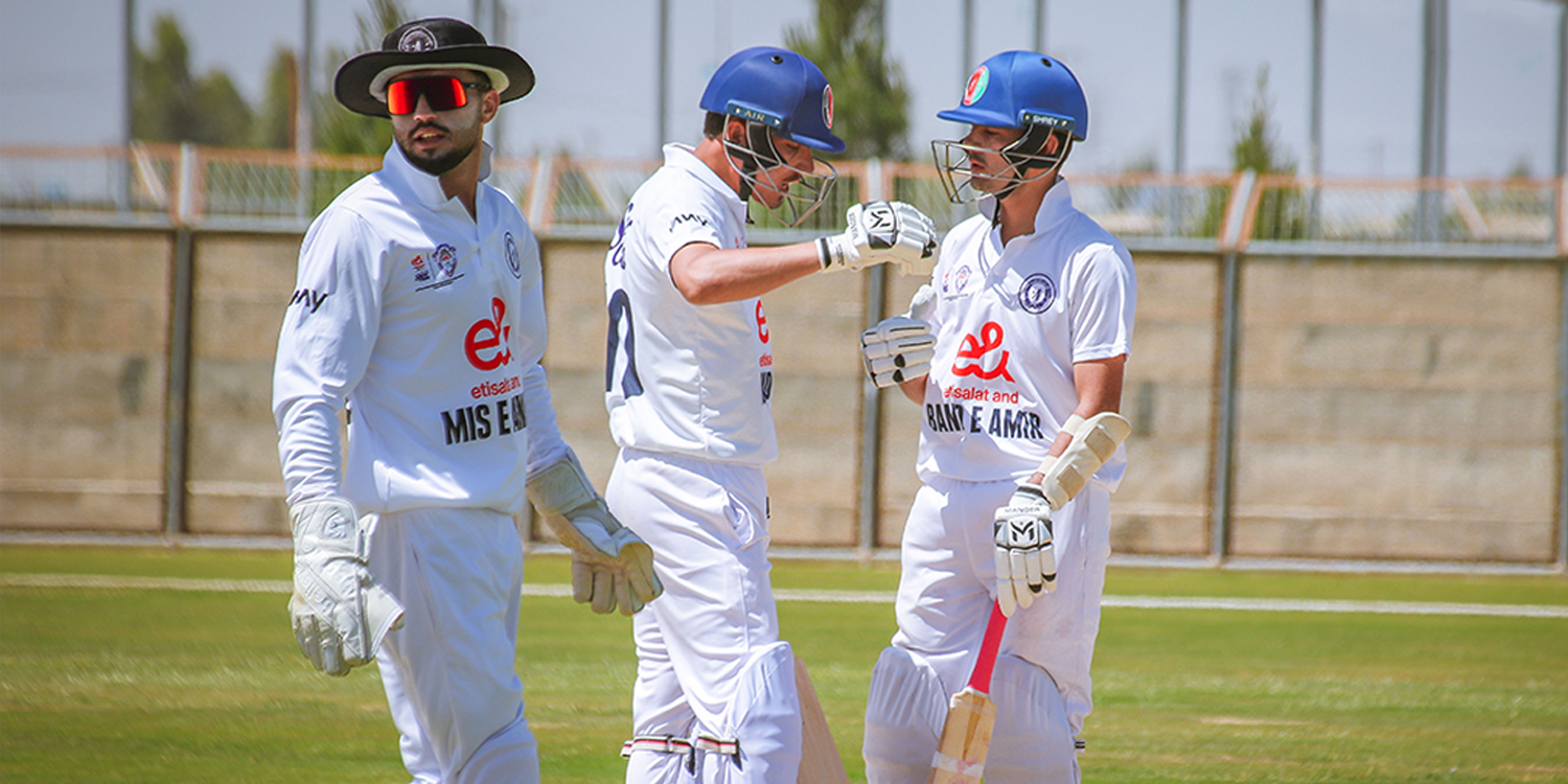 The first 2 matches of Mirwais Neka 3-Day Regional Tournament ended in Draw