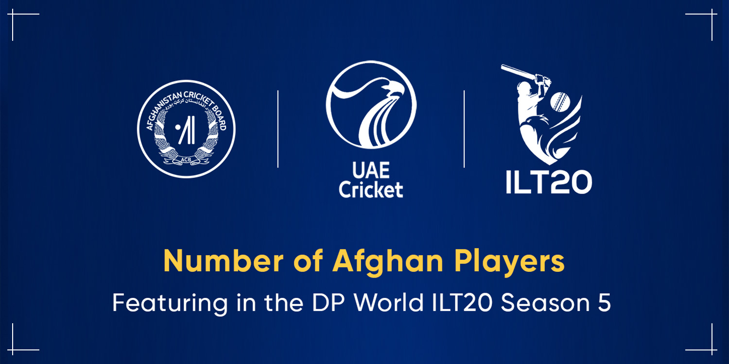 ACB strategic alliance secures participation of 25 Afghan players in ILT20 Season 5