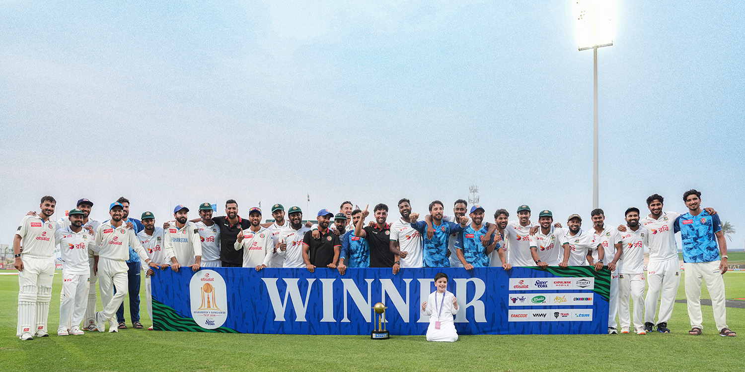 Afghanistan Fight Back to Secure Thrilling Draw against Bangladesh in Abu Dhabi