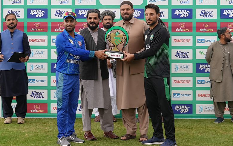 Maiwand Defenders and Pamir Legends Share Green Afghanistan One-Day Cup Trophy
